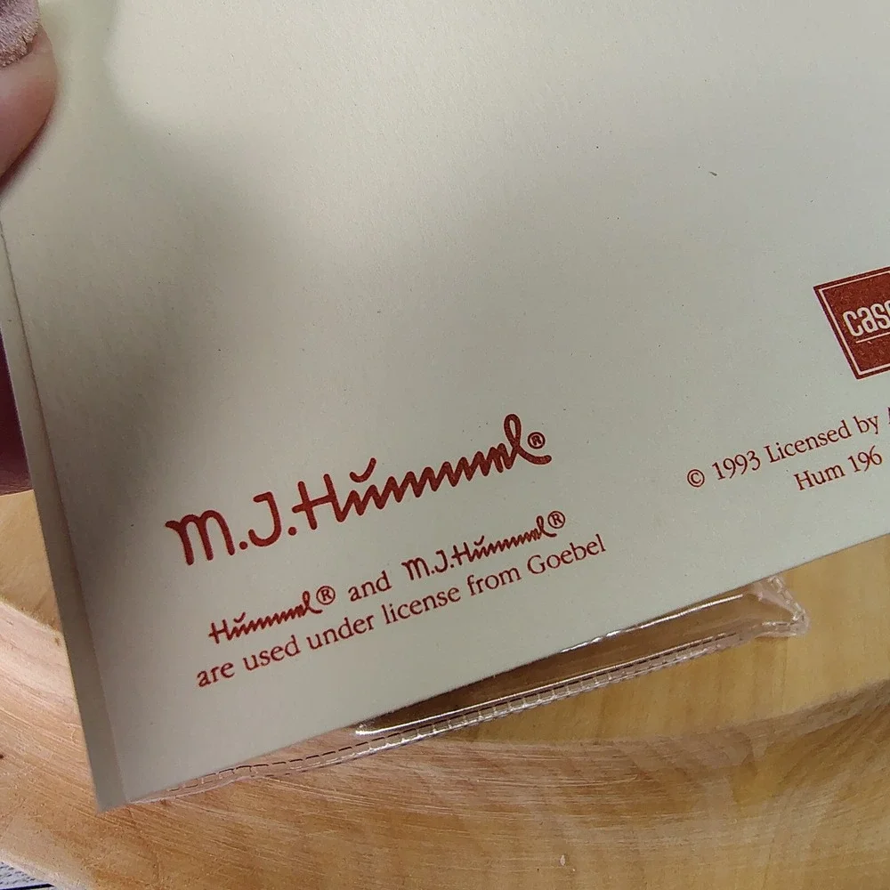 MJ Hummel Blank Note Cards Set of 3 New Vintage Stationery Collectible